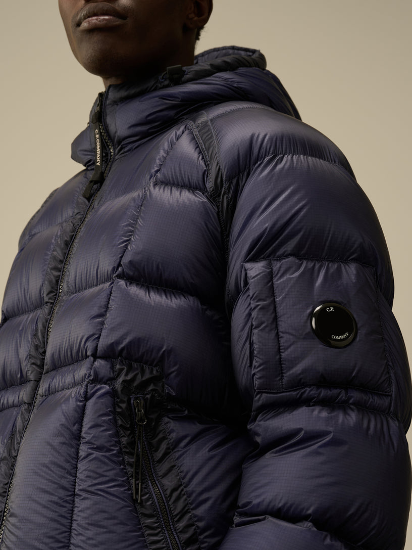 D.D. Shell Hooded Medium Down Jacket