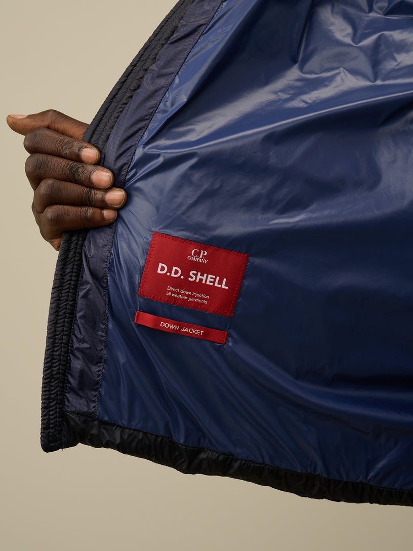 D.D. Shell Hooded Medium Down Jacket