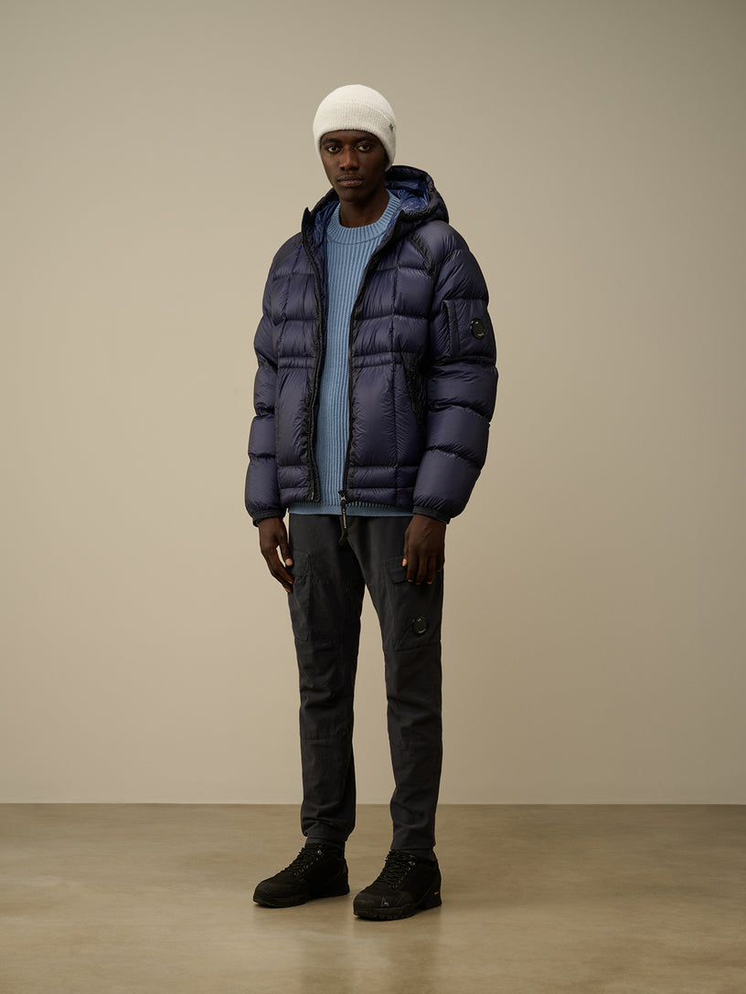 D.D. Shell Hooded Medium Down Jacket