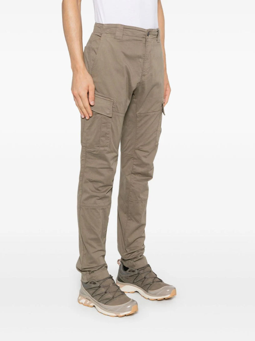 Stretch Sateen Ergonomic Lens Cargo Pants