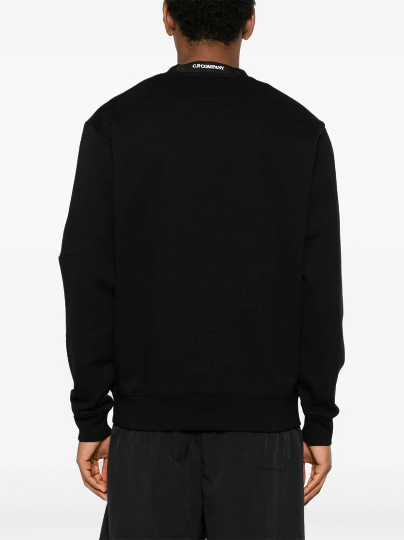 Diagonal Raised Fleece Sweatshirt