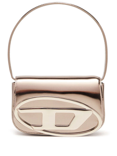 1DR-Iconic shoulder bag in mirrored leather