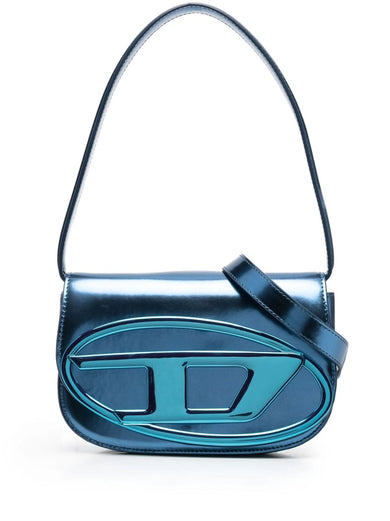 1DR-Iconic shoulder bag in mirrored leather