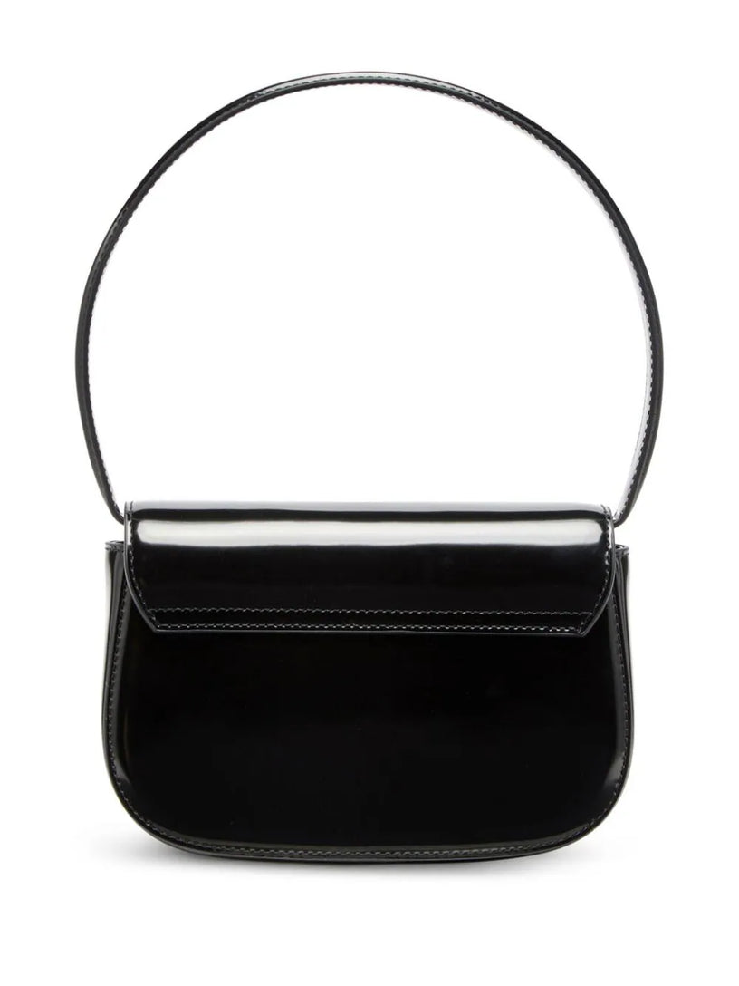 1DR-Iconic shoulder bag in mirrored leather