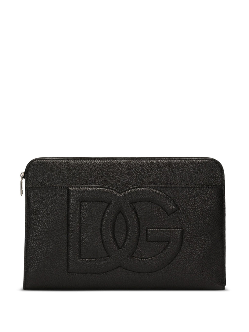 Dolce & Gabbana Large deerskin pouch