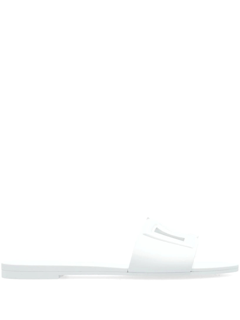 Rubber beachwear sliders