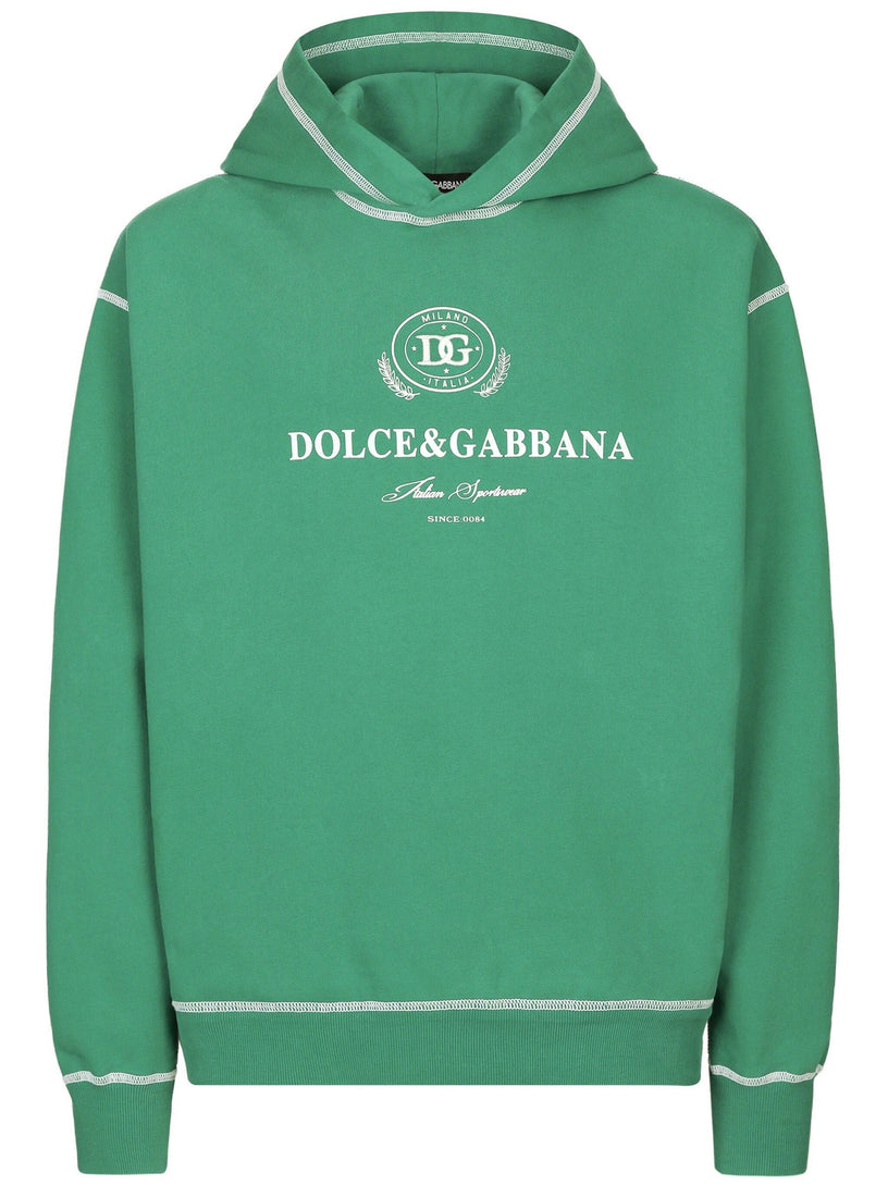 Hoodie with Dolce&Gabbana print