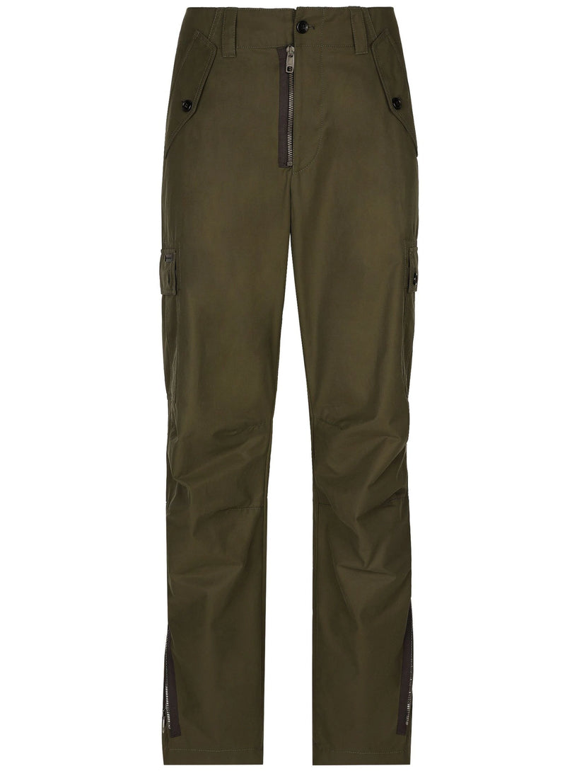 Dolce & Gabbana Cargo trousers in techno canvas