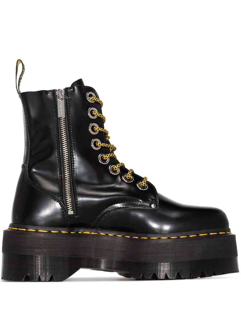 Dr.Martens Jadon max platform boots in buttero leather