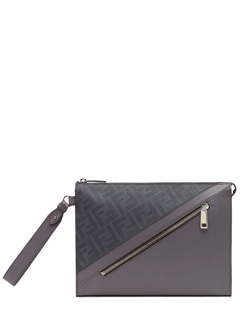 Fendi Diagonal Flat Pouch