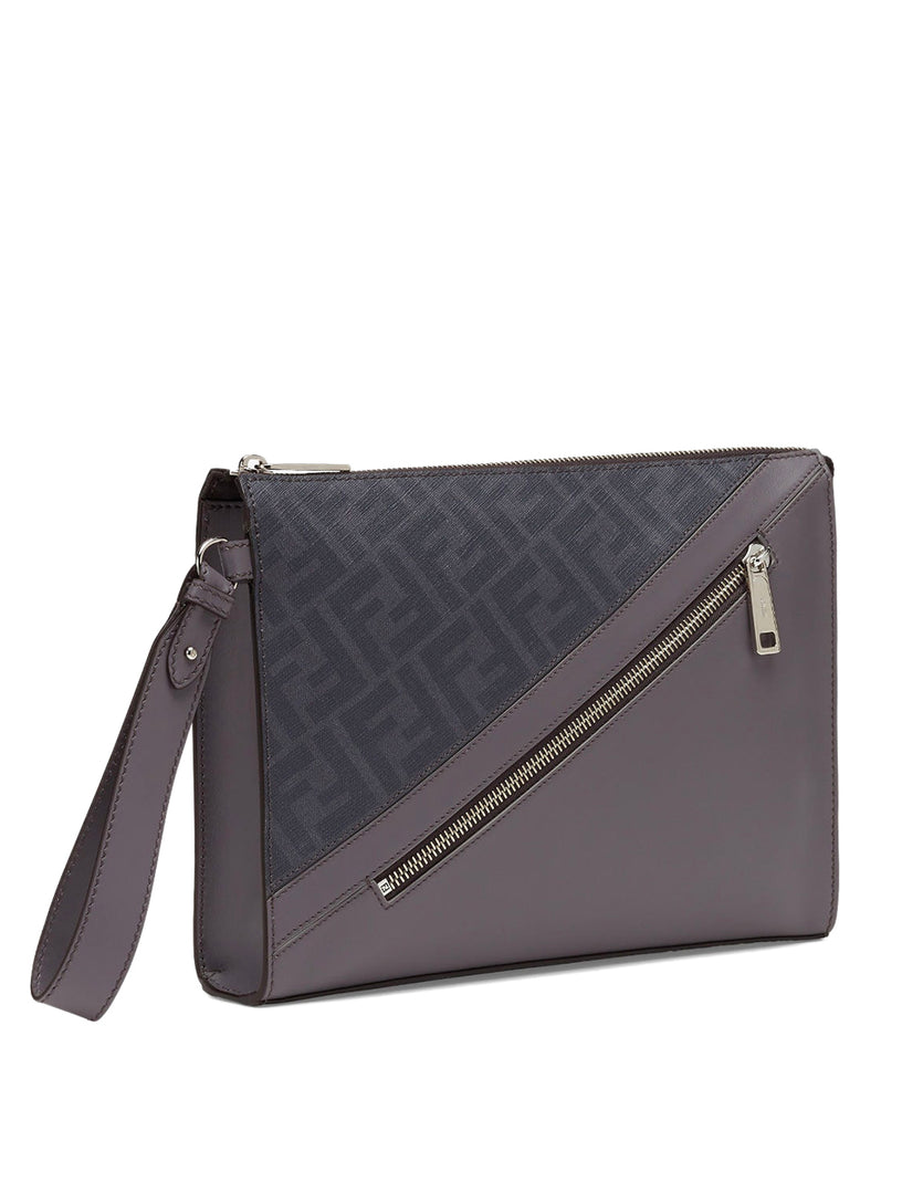 Fendi Diagonal Flat Pouch