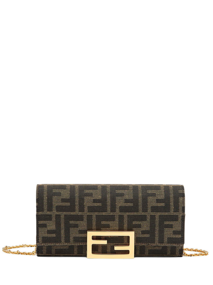 FENDI Continental with chain