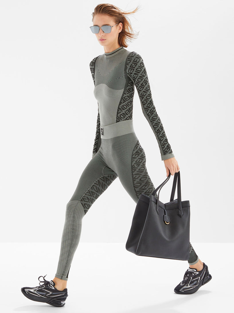 Tech fabric leggings