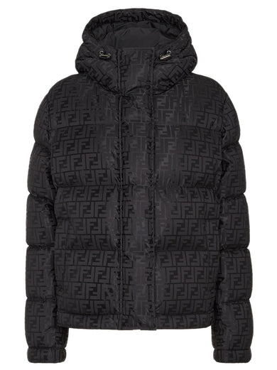 Down jacket in technical fabric