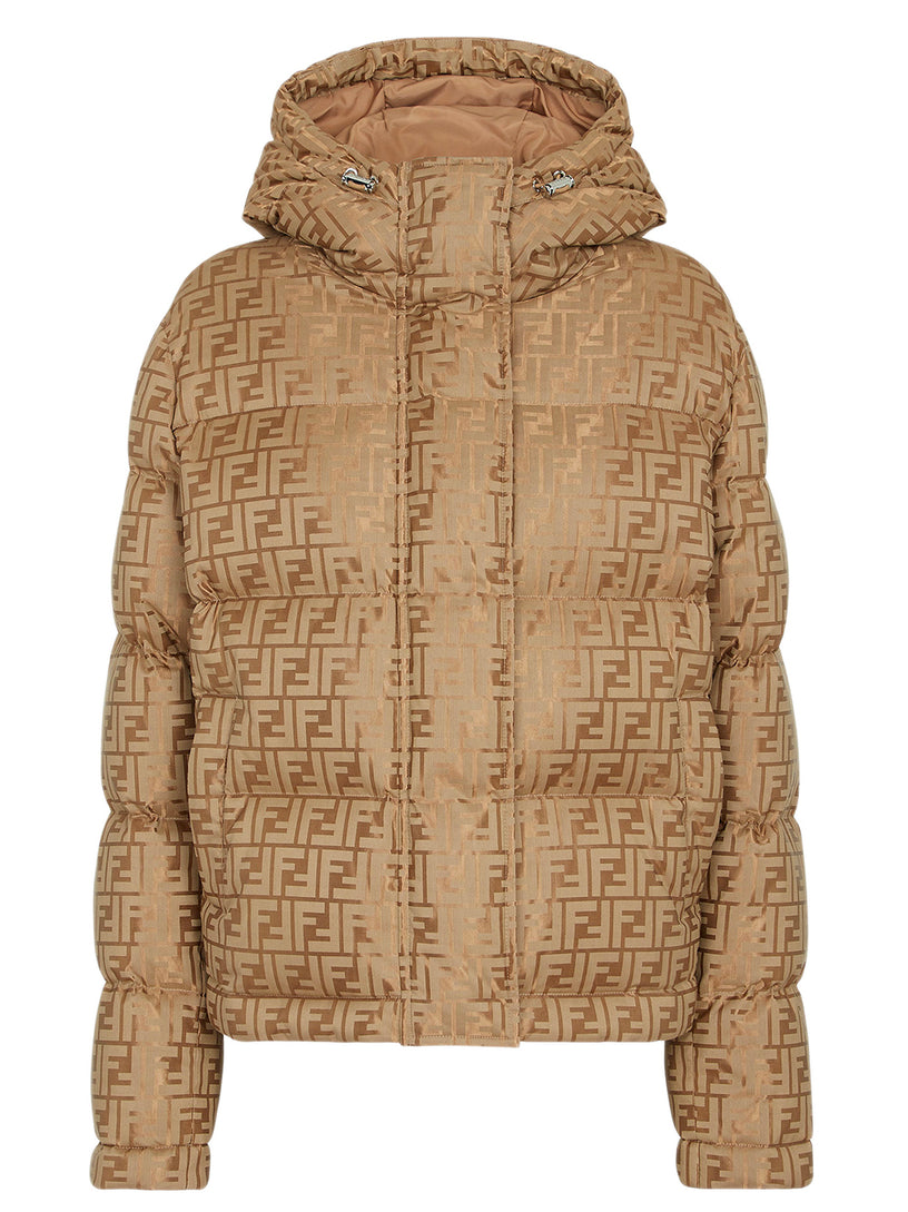 Down jacket in technical fabric