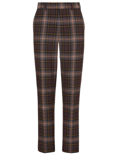 Fendi Tartan trousers