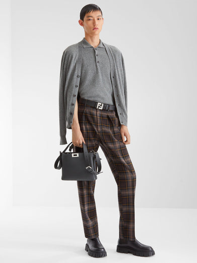 Fendi Tartan trousers