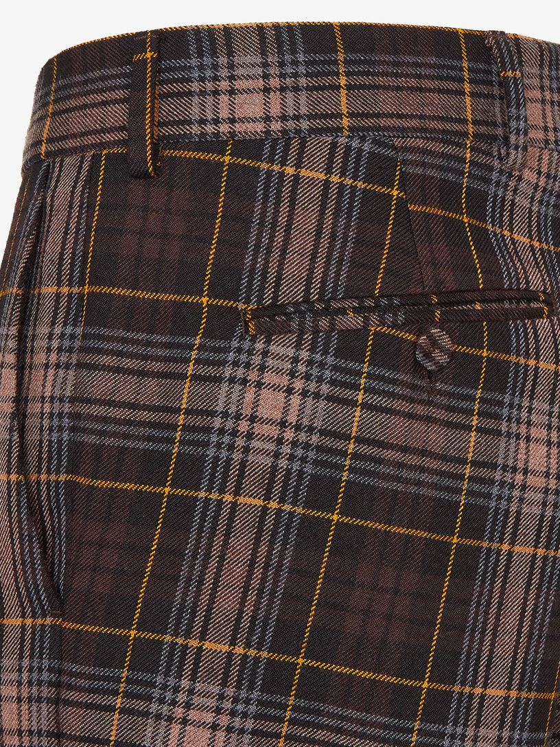 Fendi Tartan trousers