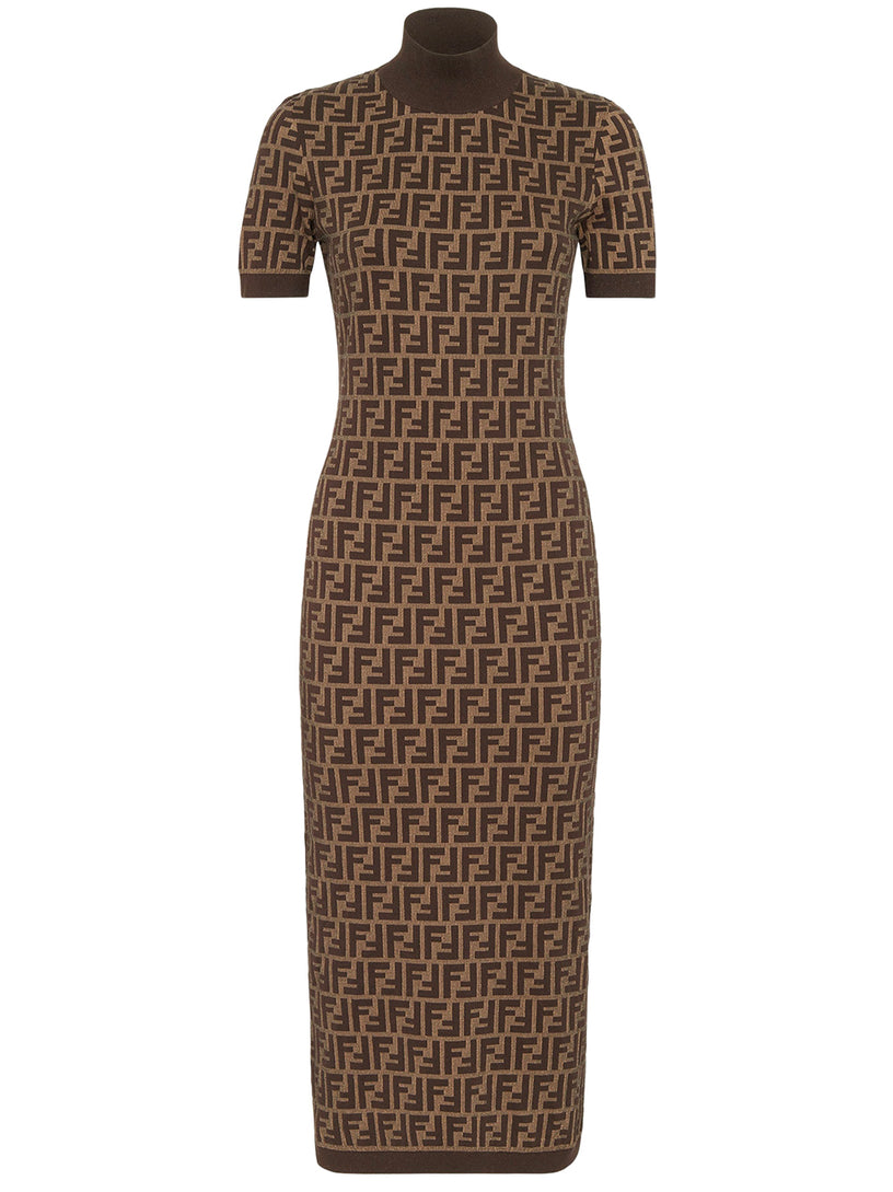 FENDI Ff cotton dress