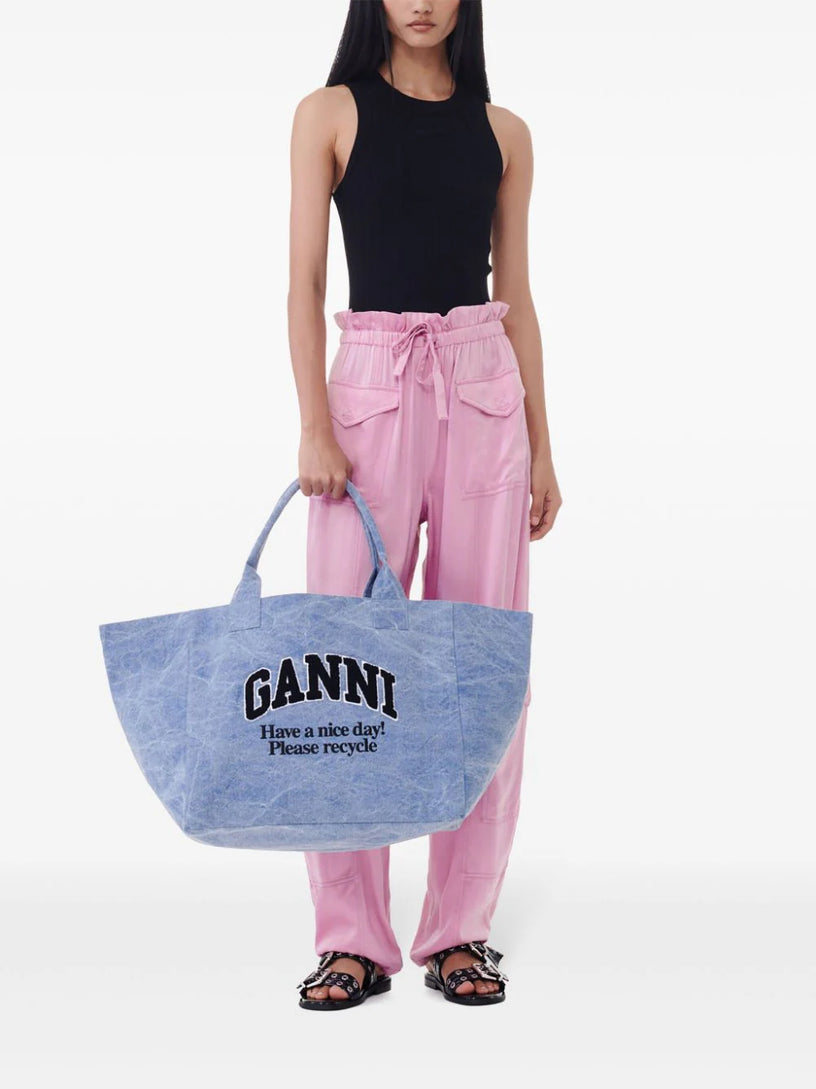 Oversized canvas bag