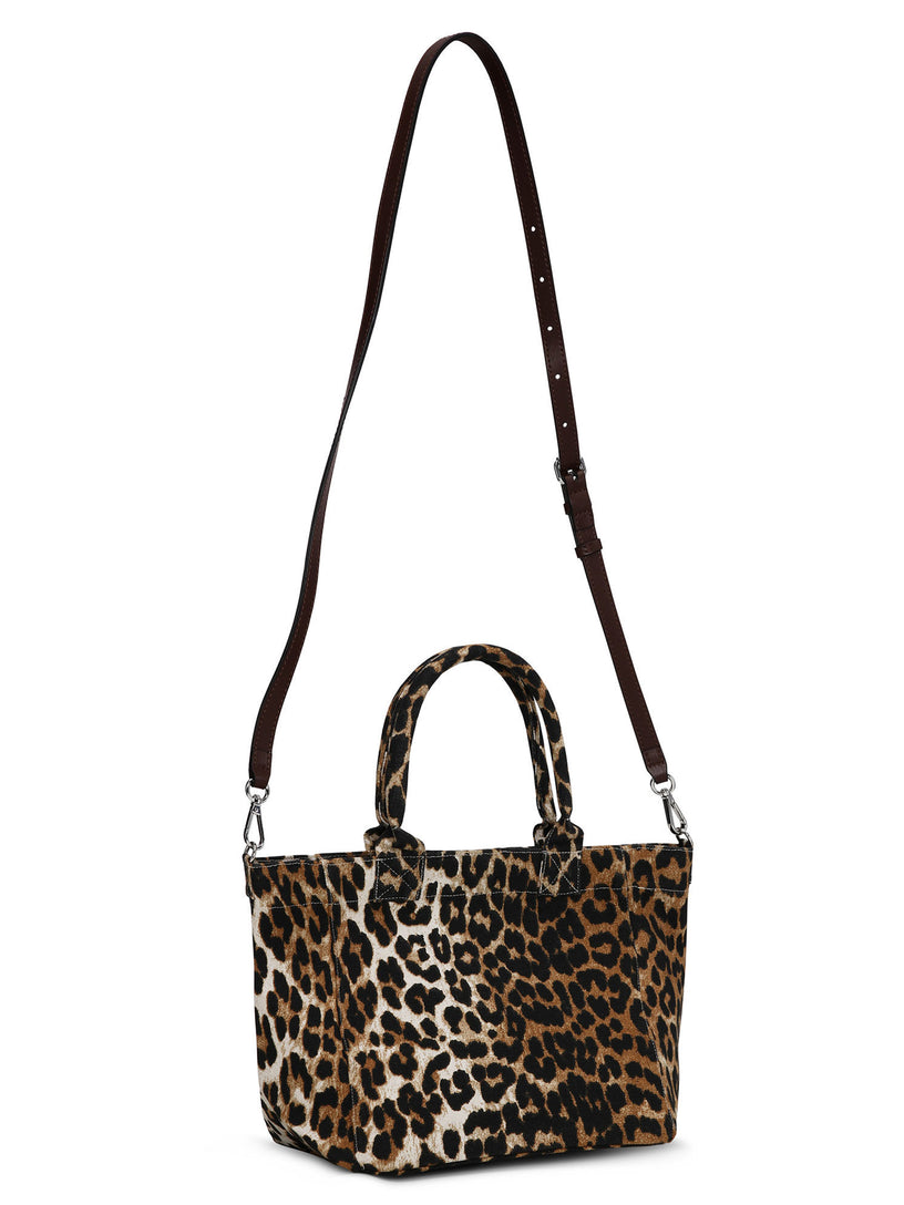 Leopard small shopper