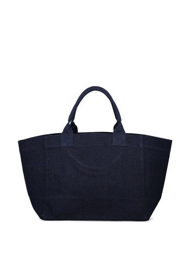 Denim shopping bag