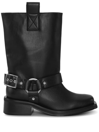 Midi biker boots