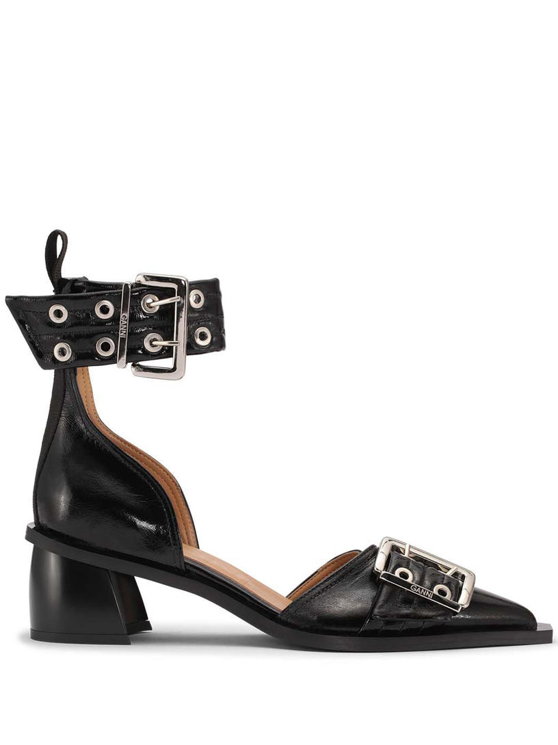 GANNI Buckle pumps