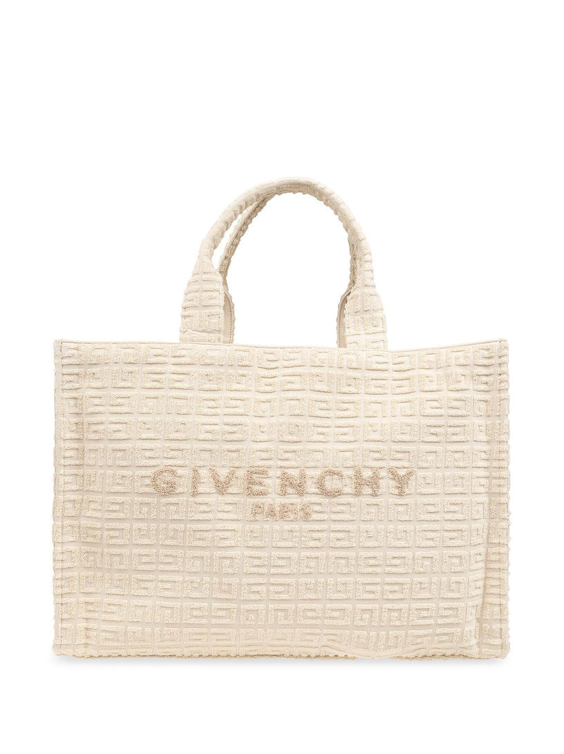 Givenchy Medium g-tote in 4g cotton terry