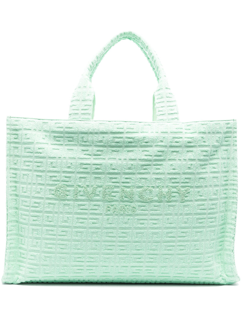 Medium G-Tote in 4G cotton terry