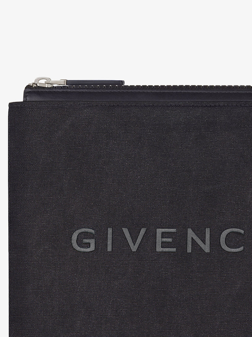 GIVENCHY travel pouch in canvas