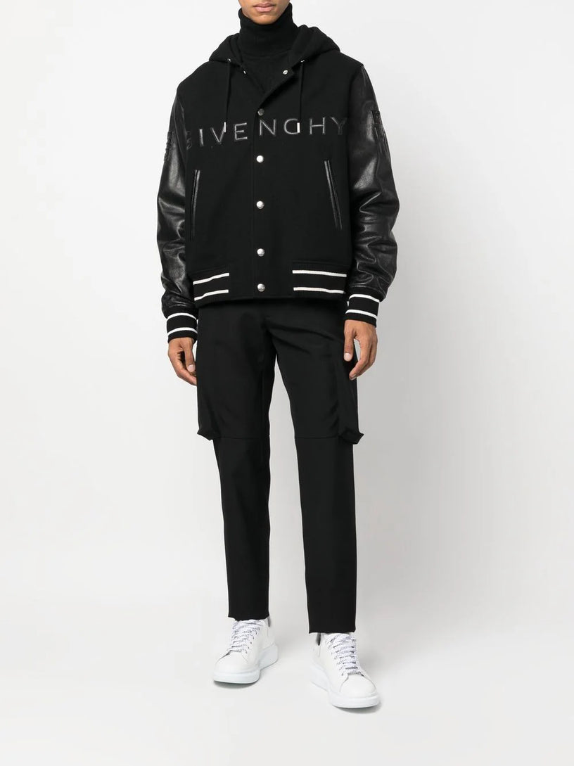 GIVENCHY hooded varsity jacket