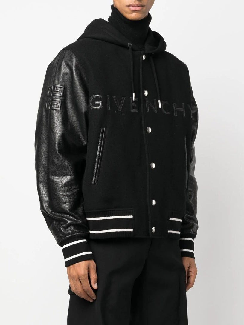 GIVENCHY hooded varsity jacket