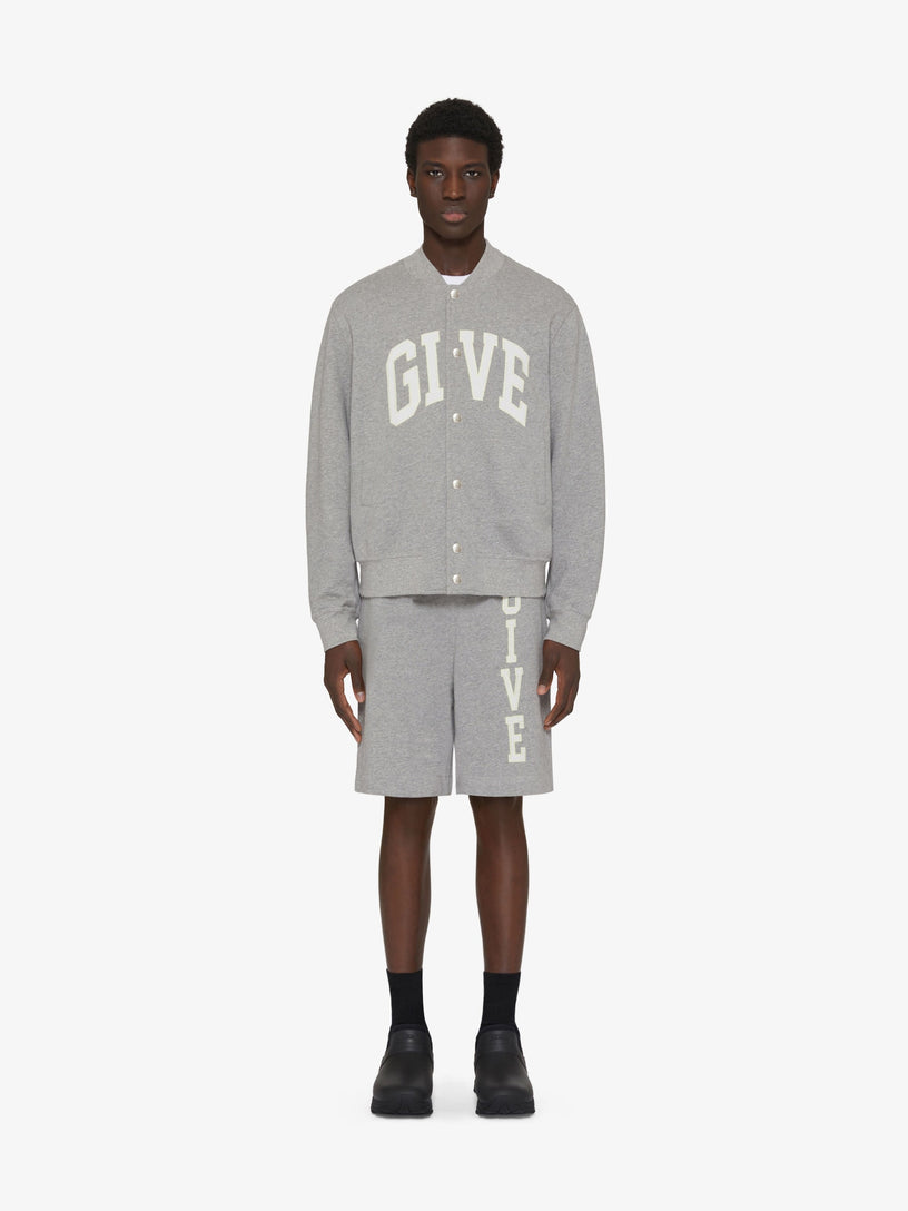 GIVENCHY College varsity jacket in fleece