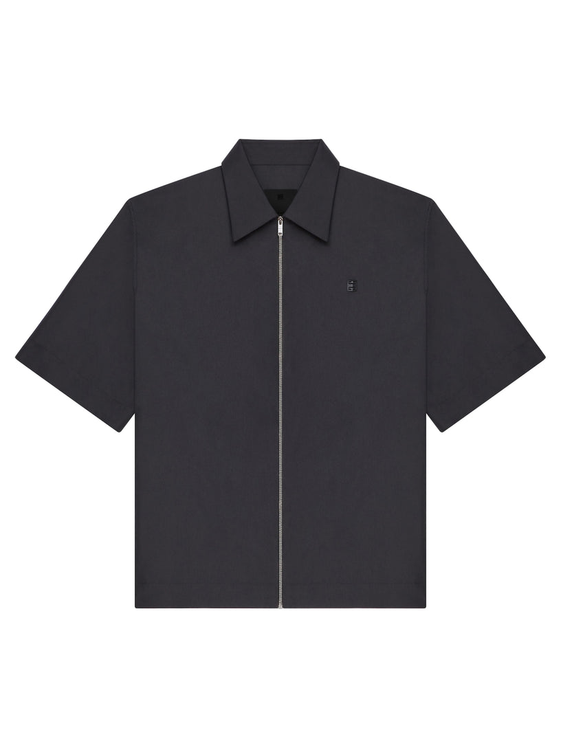 Zipped shirt with 4G detail