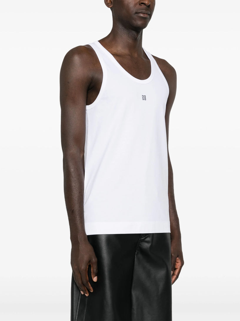 4G-embroidered Tank Top