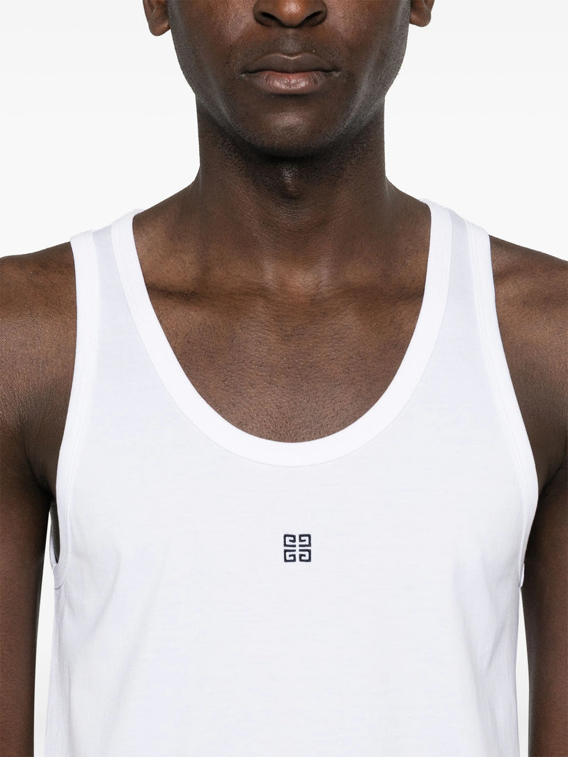 4G-embroidered Tank Top