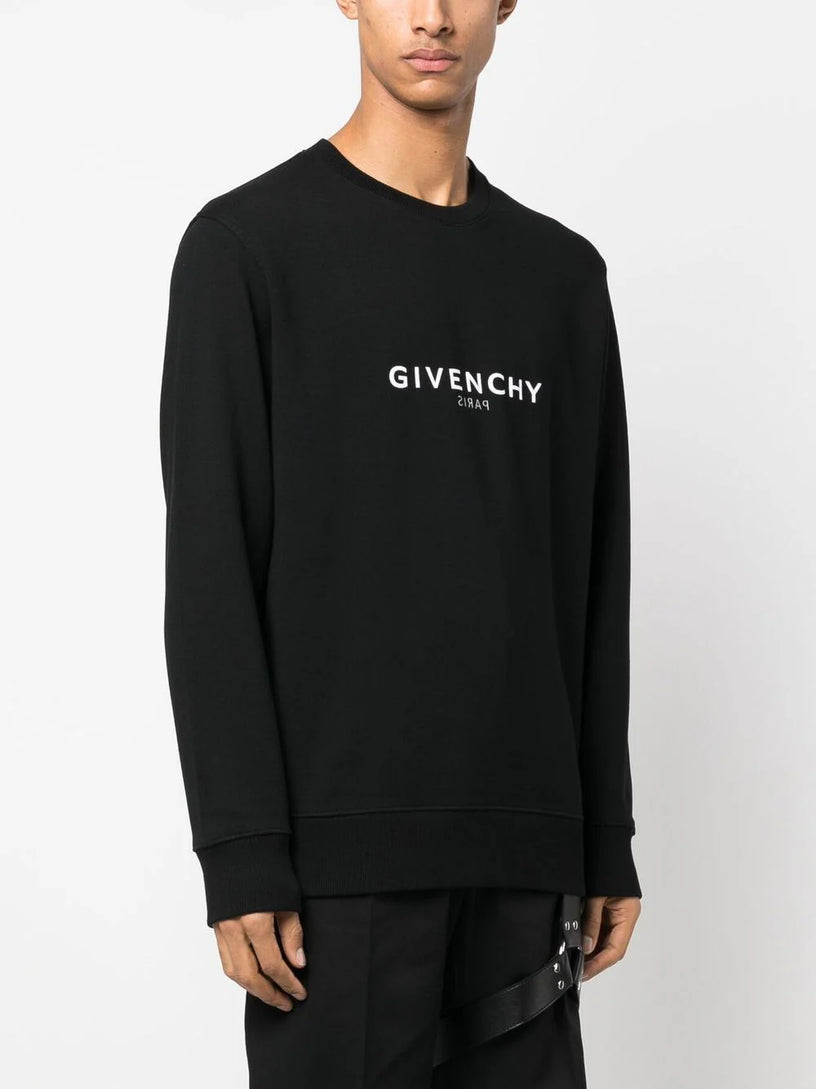 GIVENCHY Reverse slim sweatshirt in brushed fabric