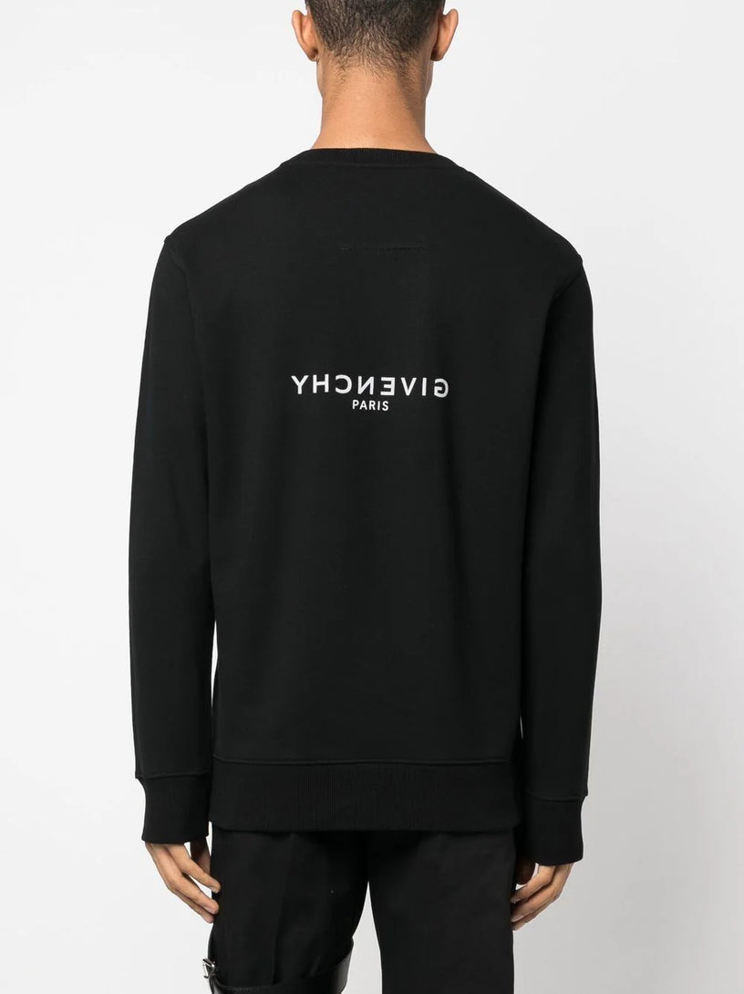 GIVENCHY Reverse slim sweatshirt in brushed fabric