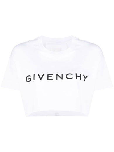 GIVENCHY Archetype cropped t-shirt