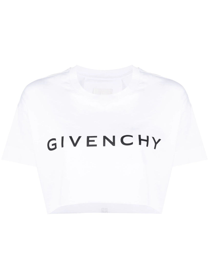 Givenchy Givenchy archetype cropped t-shirt