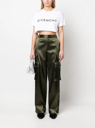 GIVENCHY Archetype cropped t-shirt