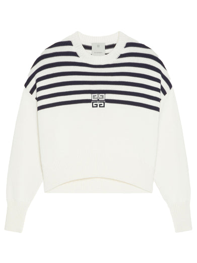 4G striped sweater