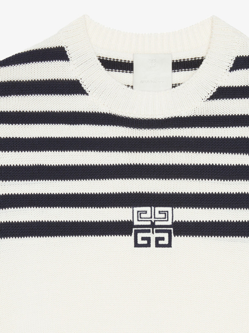 4G striped sweater