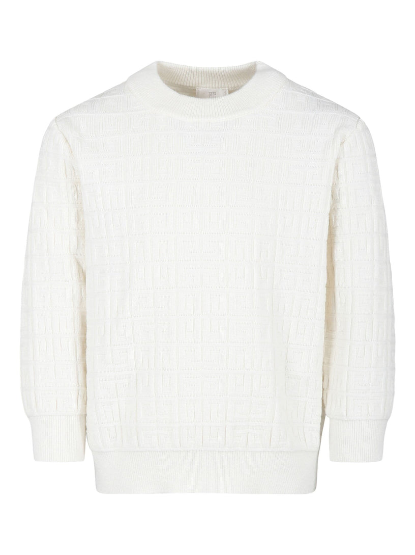 Givenchy Kids Jumper with 4g jacquard pattern