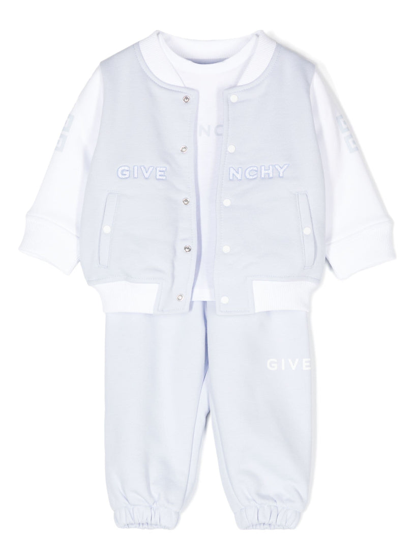 Givenchy Kids Cardigan t-shirt and trousers