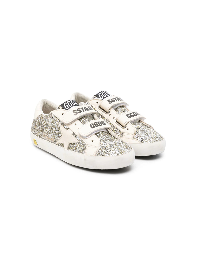 Golden Goose Kids Old school junior in glitter