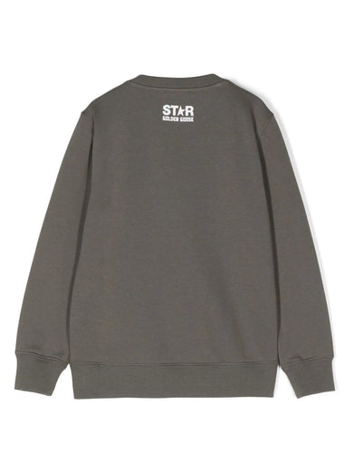 Sweatshirt with maxi star on the front