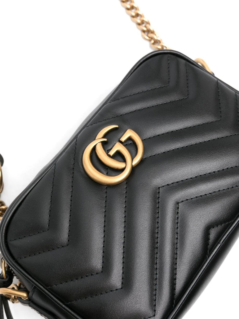 Mini GG Marmont chain shoulder bag