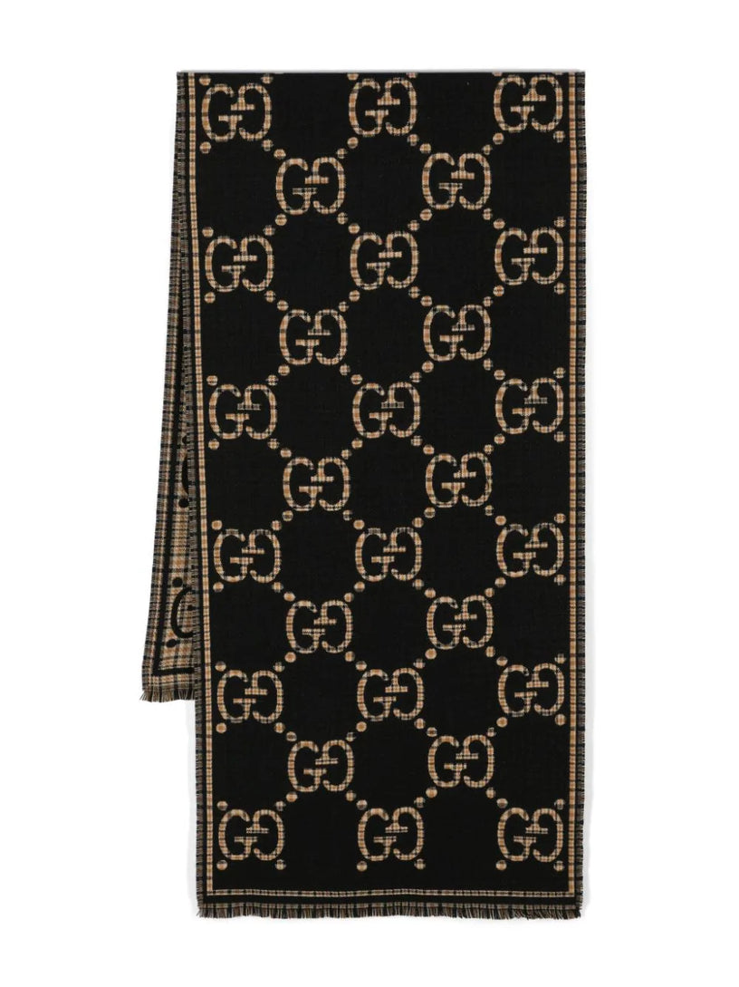 GUCCI Gg wool scarf